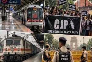 Delhi CJP Protest