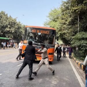 Delhi protest